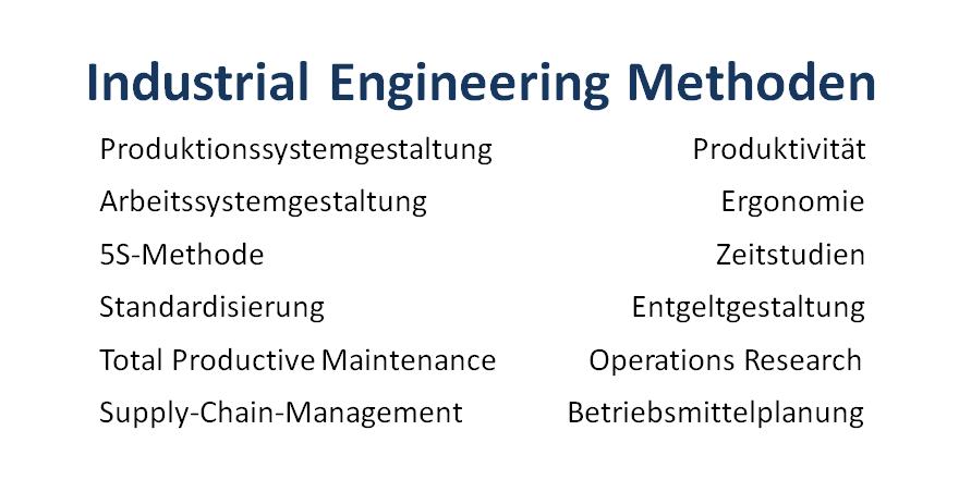 Industrial Engineering Methoden